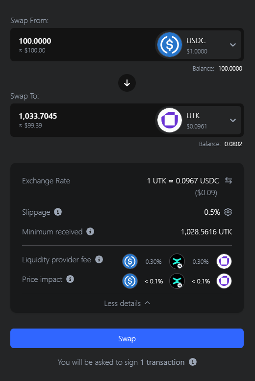 Smart Swaps