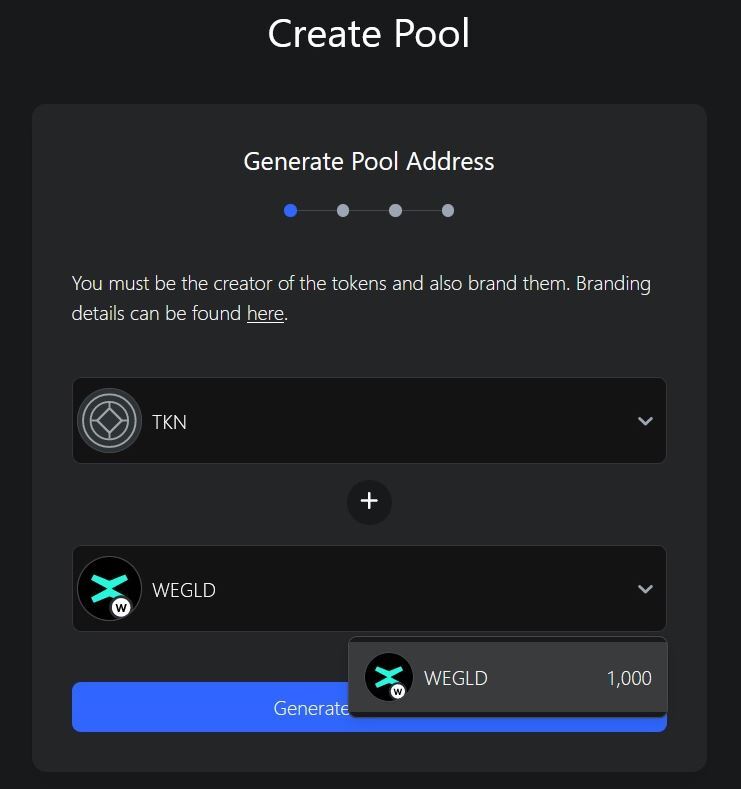 Create Pool